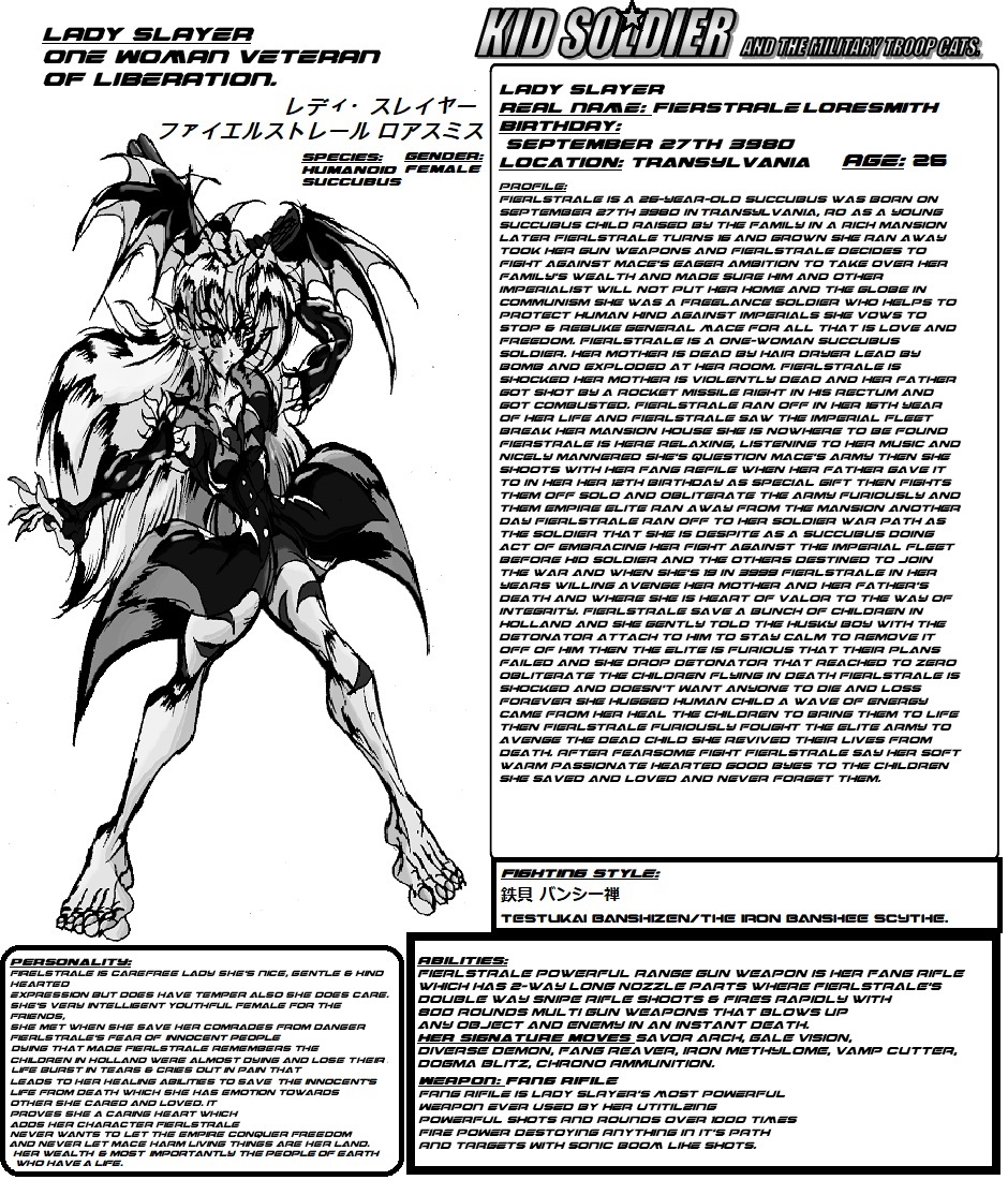 129-0 Manga Profile Page-lady Slayer
